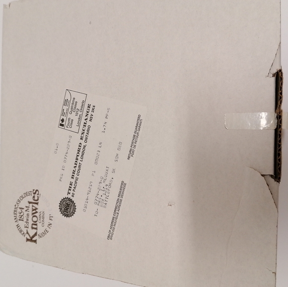 The Snowy Owl Collection Plate - Picture 5 of 6